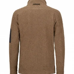Hot il Lago Prestige Teddyfleece-Jacke Tammo Herren (Braun/Schwarz)