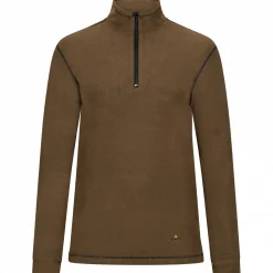 il Lago Prestige Outdoor- & Angel-Unterwäsche<Thermo-Langarmshirt Active Pro Herren (Oliv)