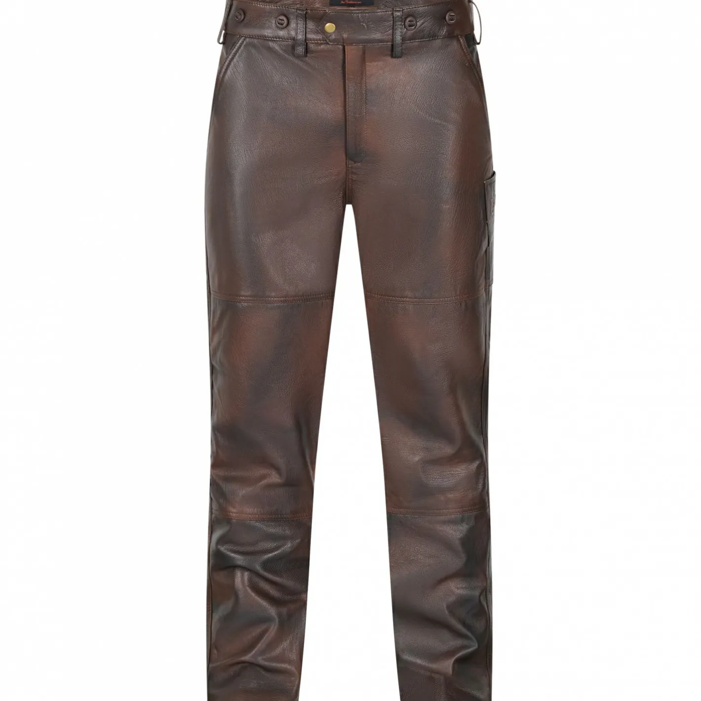 il Lago Prestige Outdoor- & Angel-Lederhosen<Ziegenlederhose Herren (Braun)