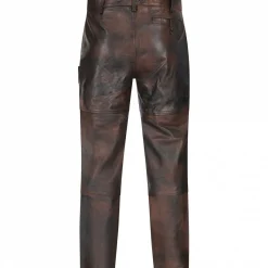il Lago Prestige Outdoor- & Angel-Lederhosen<Ziegenlederhose Herren (Braun)