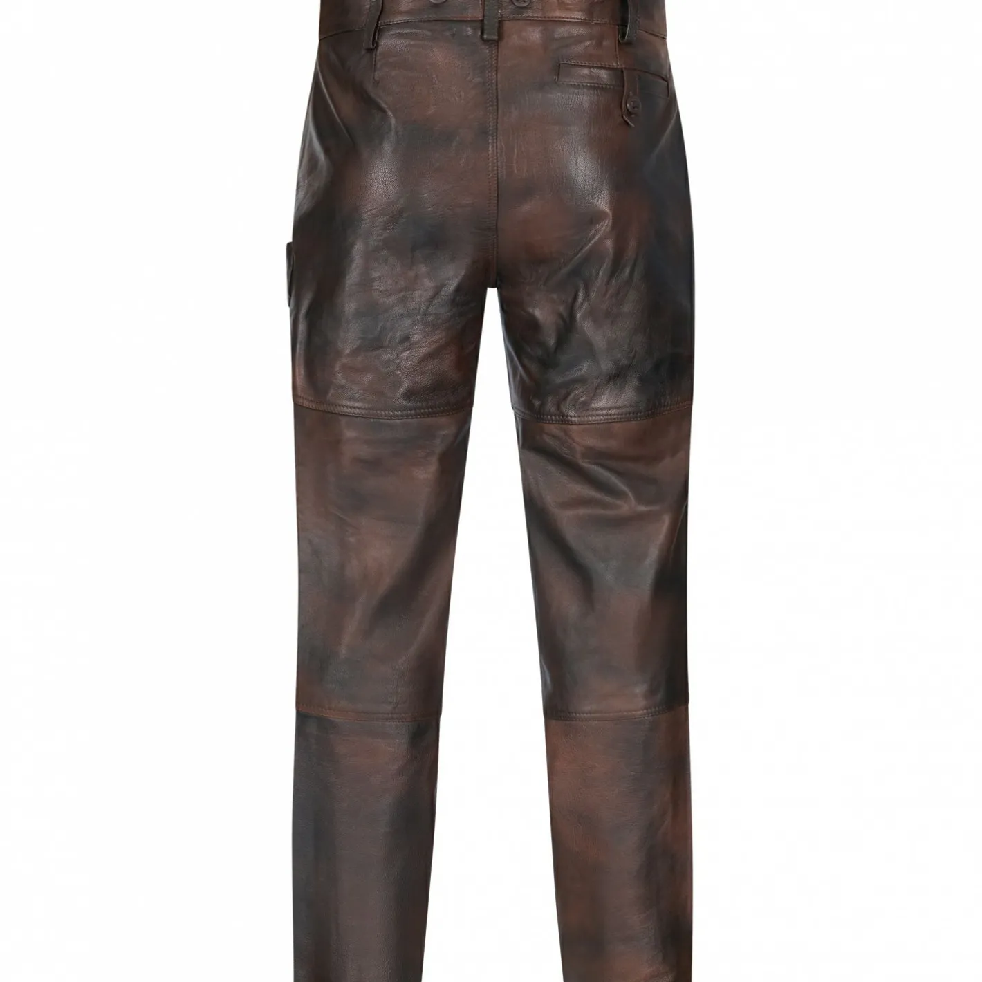 il Lago Prestige Outdoor- & Angel-Lederhosen<Ziegenlederhose Herren (Braun)