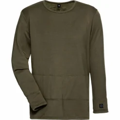 Online il Lago Red Level Shirt Feuerland Damen, beheizbar (Oliv)