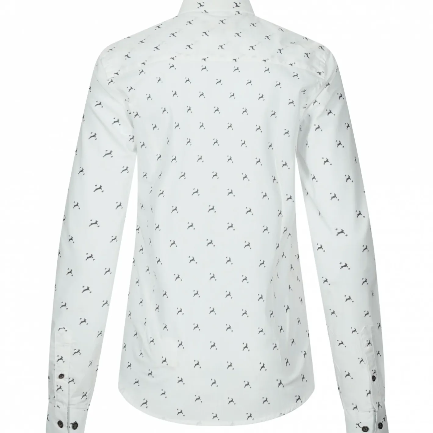 il Lago Sie Damen Angelshirts & -Oberteile<Bluse Hirschlein Damen (Weiß)