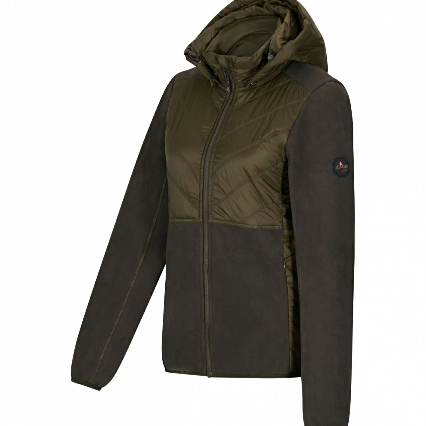 Sale il Lago Sie Fleece/Softshell-Jacke Frida LTX Damen (Braun)