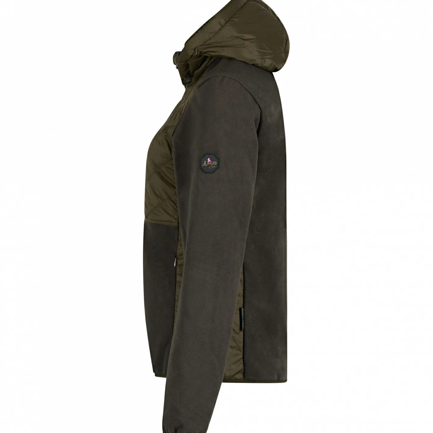 Sale il Lago Sie Fleece/Softshell-Jacke Frida LTX Damen (Braun)