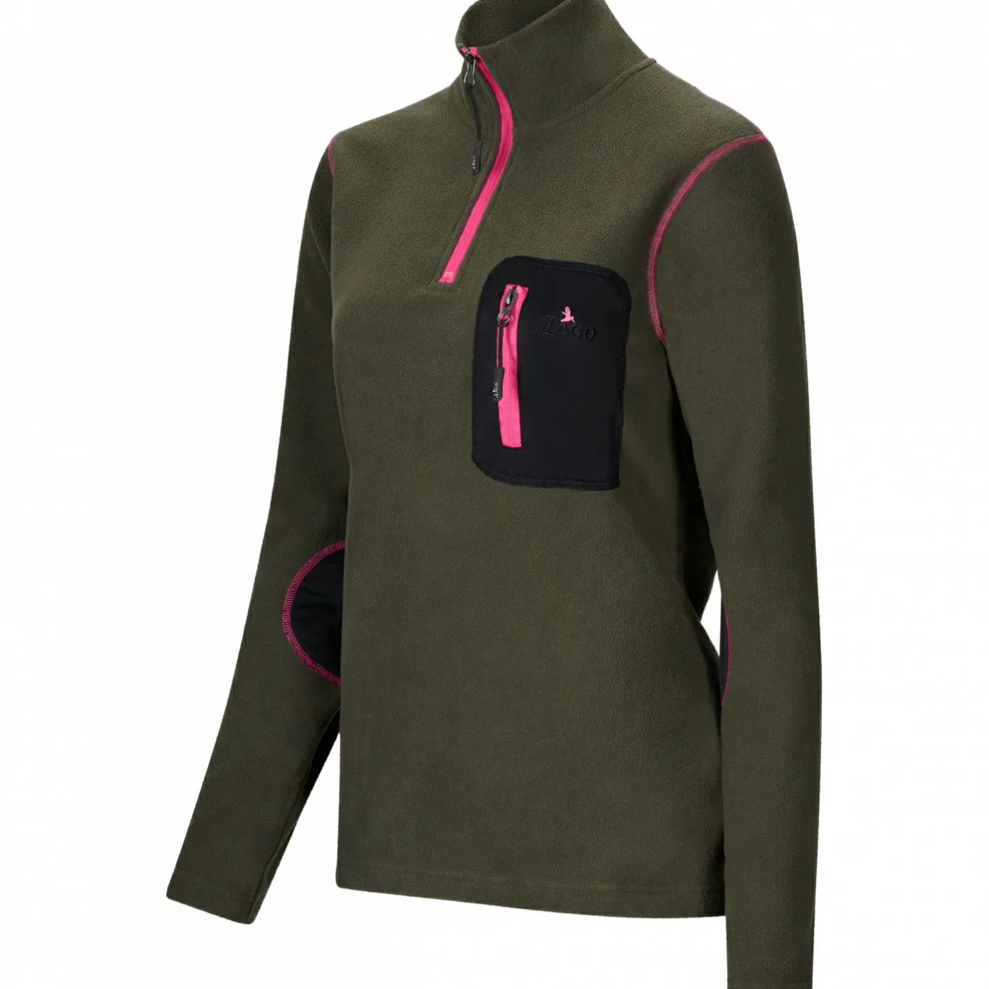 Discount il Lago Sie Fleecetroyer Caya Damen (Oliv)