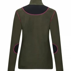 Discount il Lago Sie Fleecetroyer Caya Damen (Oliv)