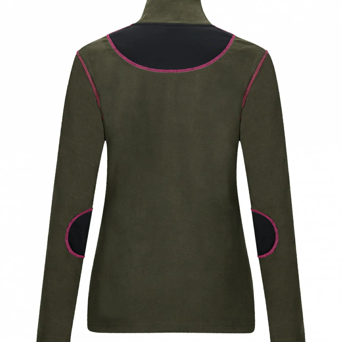 Discount il Lago Sie Fleecetroyer Caya Damen (Oliv)