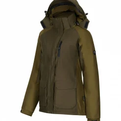 Outlet il Lago Sie Funktionsjacke Huntress Damen (Dunkeloliv/Braun)
