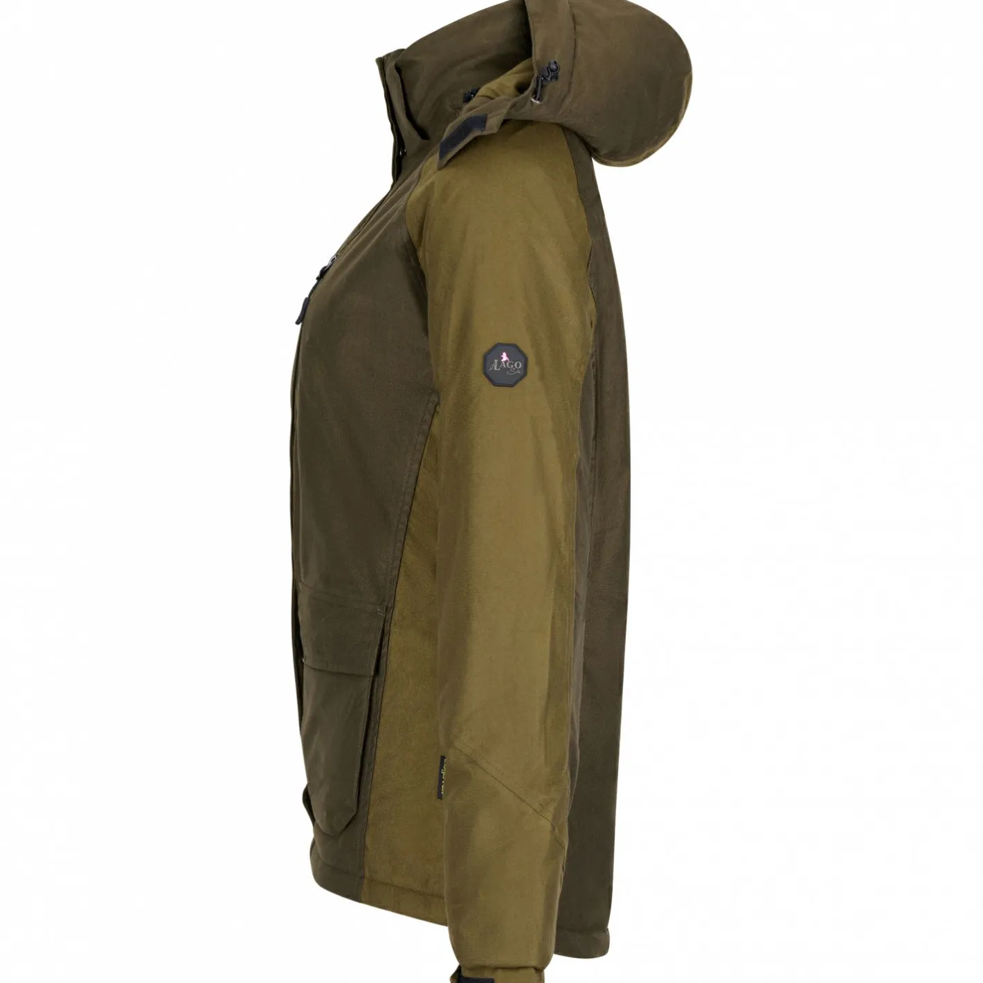 Outlet il Lago Sie Funktionsjacke Huntress Damen (Dunkeloliv/Braun)