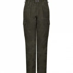 il Lago Sie Damen Angelhosen<Lederhose Aurelia Damen (Oliv)