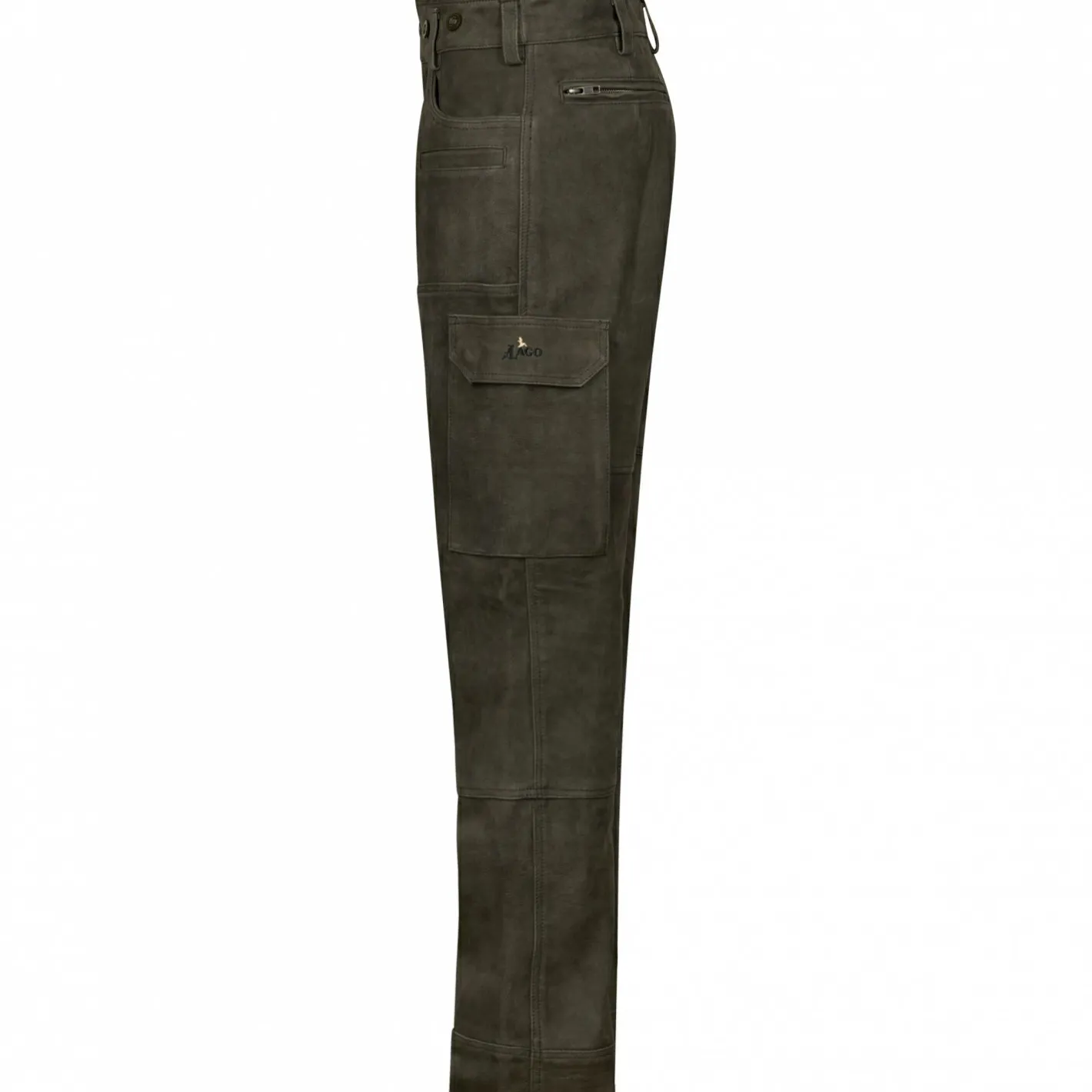 il Lago Sie Damen Angelhosen<Lederhose Aurelia Damen (Oliv)