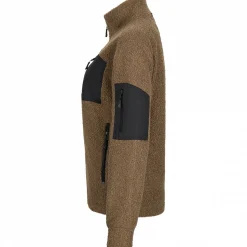 Clearance il Lago Sie Teddyjacke Levina Damen (Braun/Schwarz)