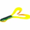 Iron Claw Gummiköder ·Gummifische & Shads<Turbo X-Tail (Fire Tiger, 12 cm)