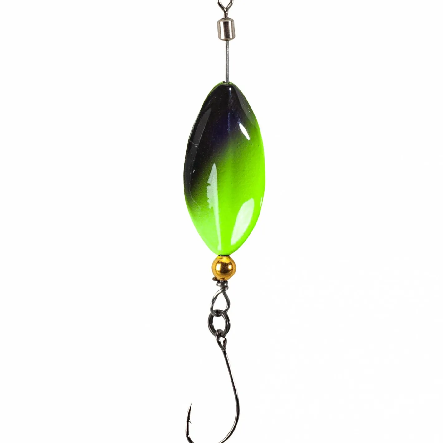 Online Iron Trout Forellenköder Swirly Series Leaf Lure (BY)