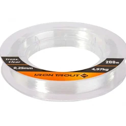 Iron Trout Monofile Schnüre<Super Line Transparent (200 m)
