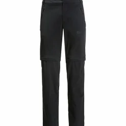 Clearance Jack Wolfskin Glastal Zip Off Pants M Herren (Black)