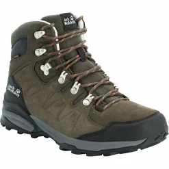 Outlet Jack Wolfskin Refugio Texapore Mid M Herren (Khaki/Phantom)