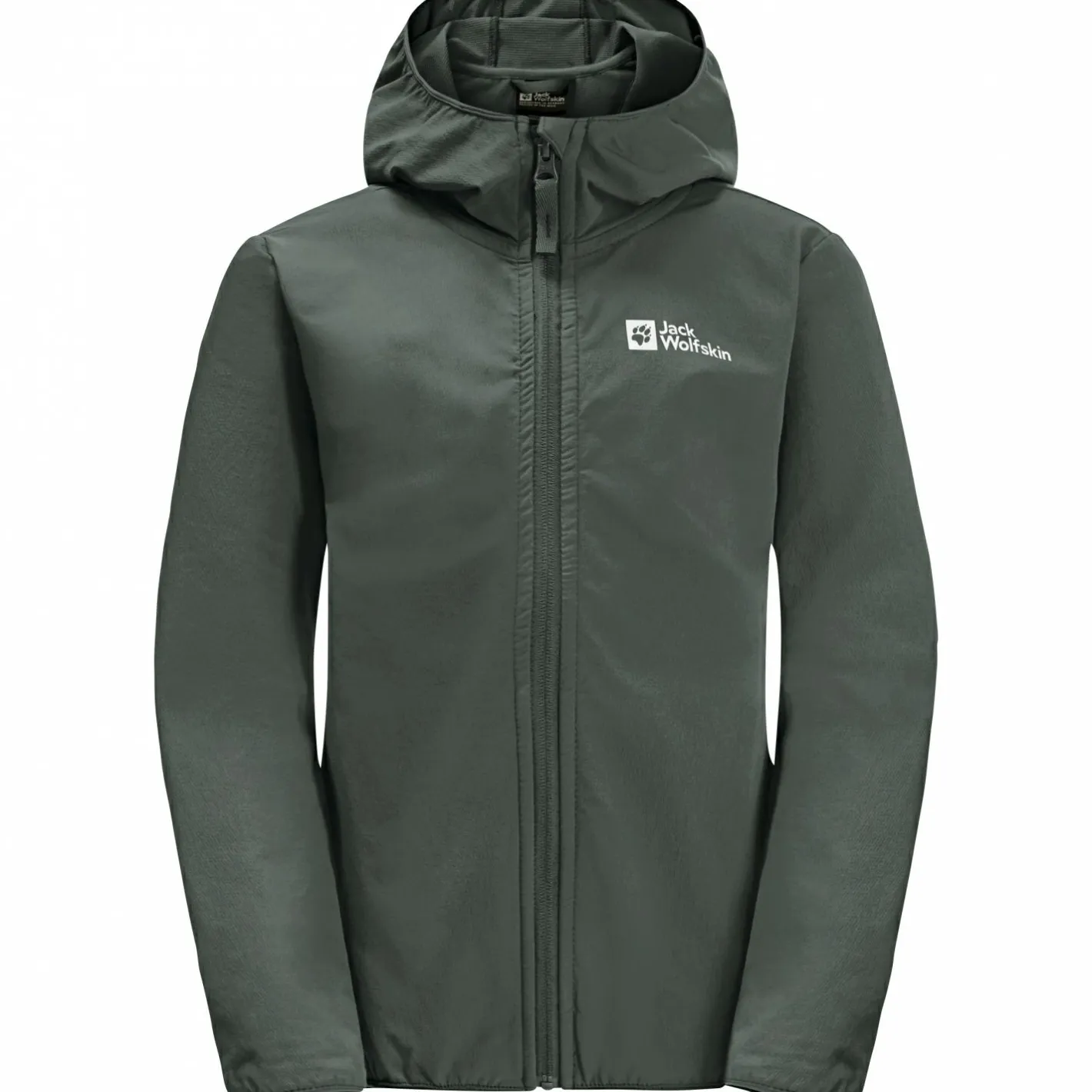 Online Jack Wolfskin Solyd Jacket K Kinder (Slate Green)