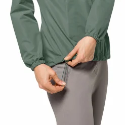 Jack Wolfskin Damen Angeljacken & -Westen<Stormy Point 2L Jkt W Damen (Hedge Green)
