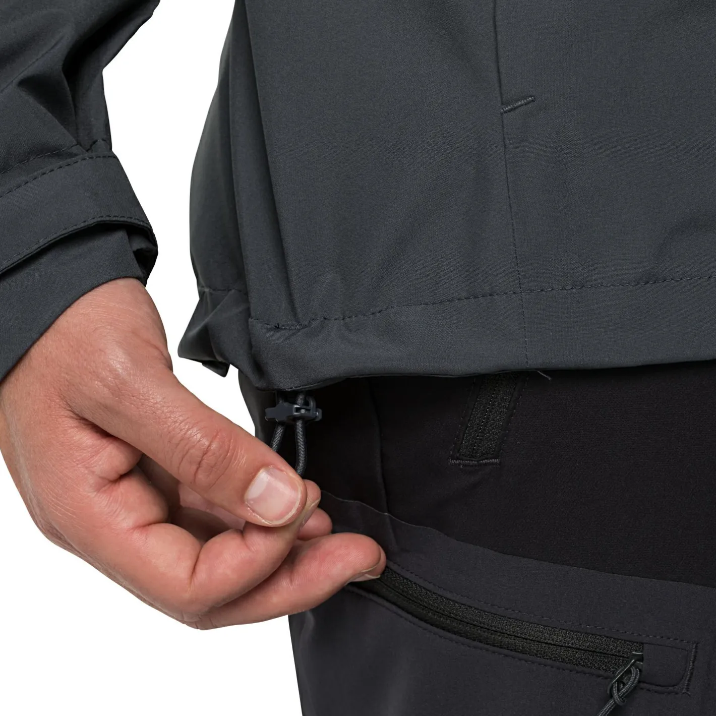 Hot Jack Wolfskin Weiltal 2L Jkt M Herren (Ebony)