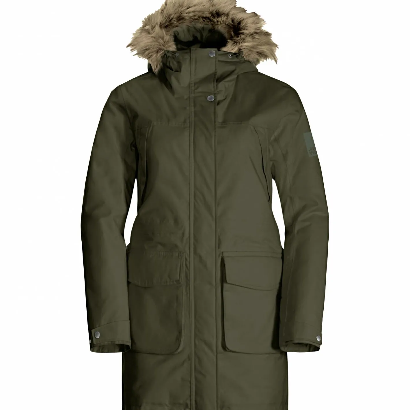 Jack Wolfskin Damen Angeljacken & -Westen<Winterfrost Ins Parka W Damen (Island Moss)