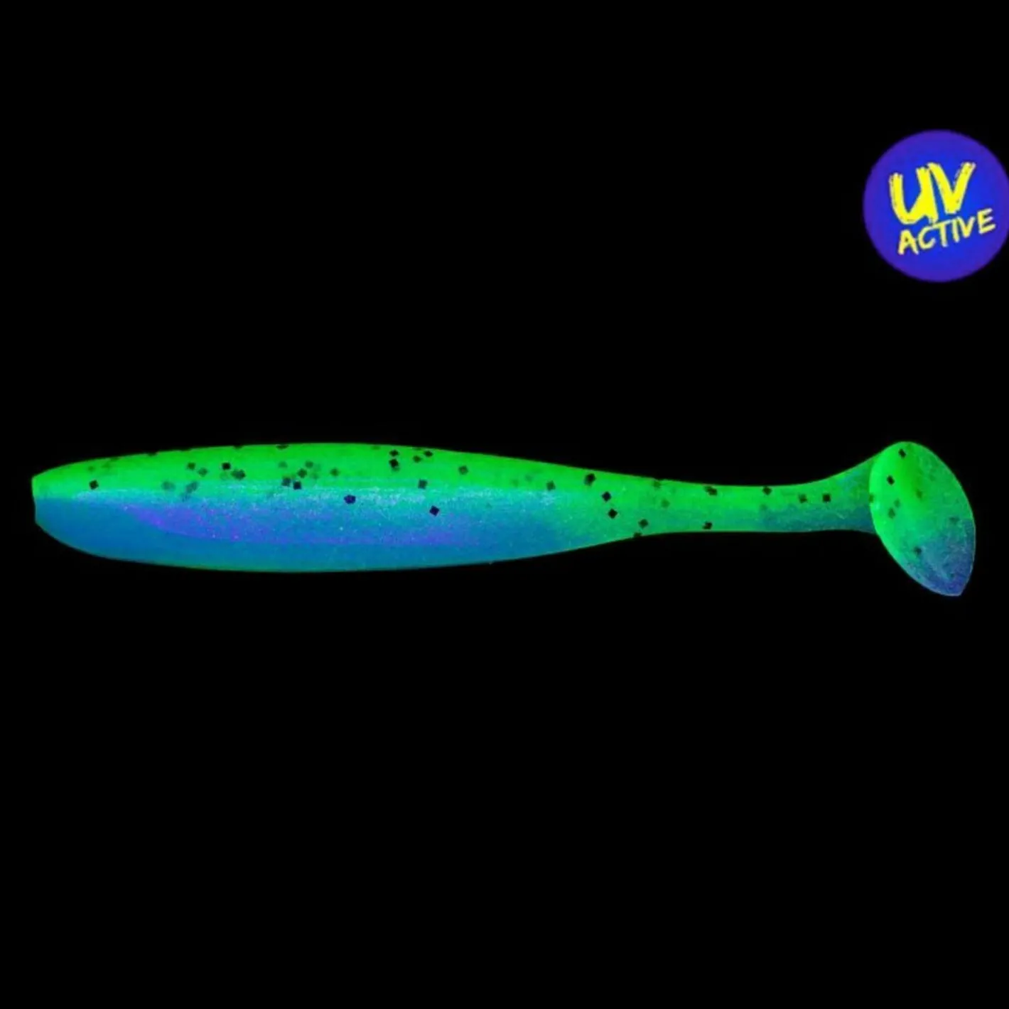 Hot Keitech Easy Shiner (Chartreuse Pepper Shad)