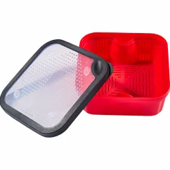 Kogha Angelkoffer & Angelboxen ·Madendosen & Angelzubehör-Dosen<Baitbox mit Abtropftray
