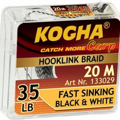 New Kogha Carp Carp Fast Sinking (black & white)