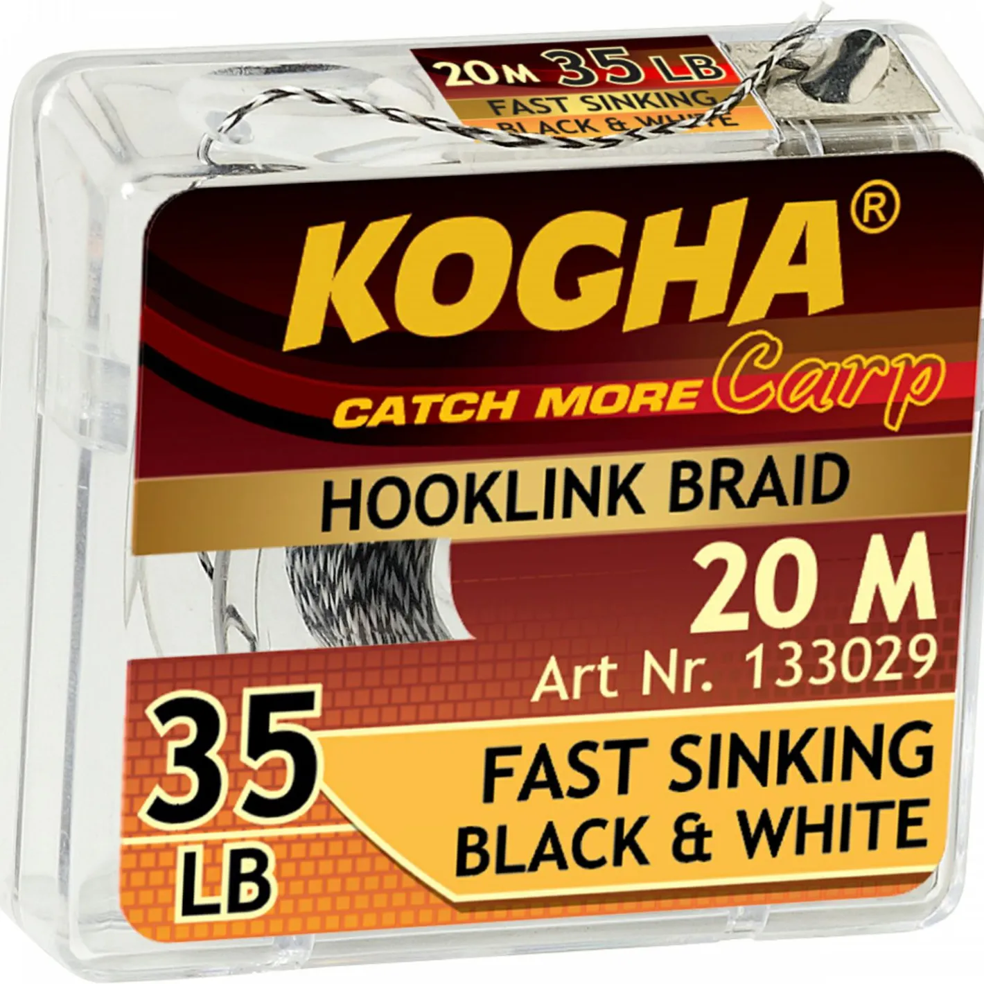 New Kogha Carp Carp Fast Sinking (black & white)