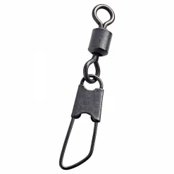 Kogha Carp Angelwirbel & Snaps<Wirbel Matt Black Swivel mit Safety Snap