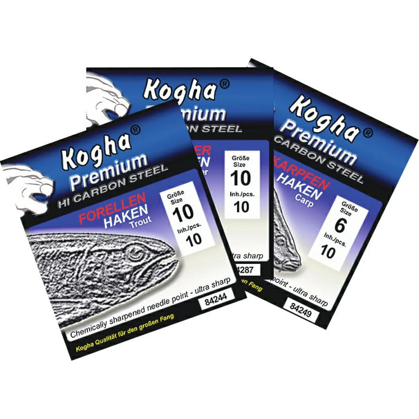 Kogha Angelhaken|Forellenangeln-Zubehör<Forellenhaken