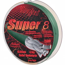 Outlet Kogha Geflechtschnur Super 8 (grün, 150 m)