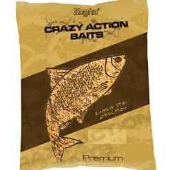 Outlet Kogha Grundfutter Premium Crazy Action Baits (Black Winne)