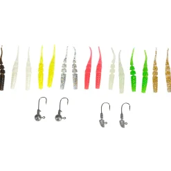 Kogha Raubfischangeln Kunstköder|Kunstköder-Sets<Micro Tails Barsch Set