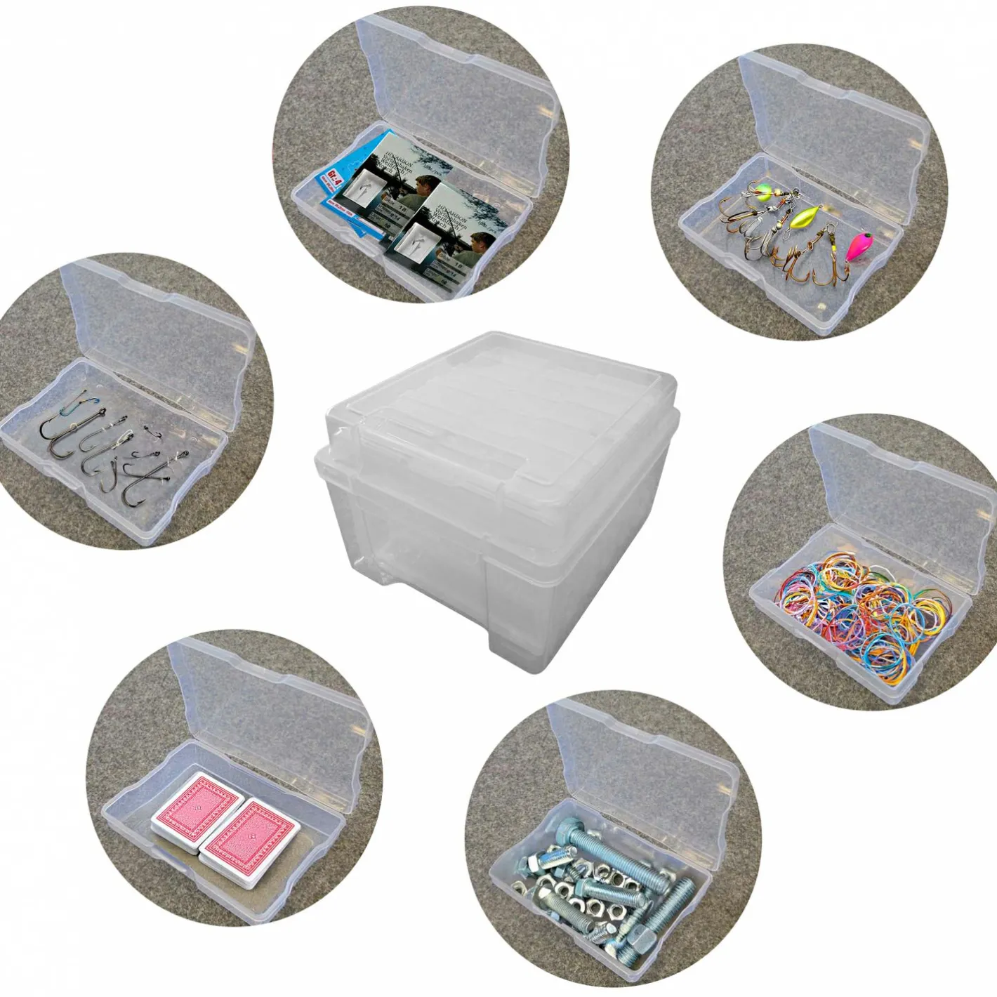 Kogha Angelkoffer & Angelboxen ·Angelboxen<Sortierbox für Kleinteile