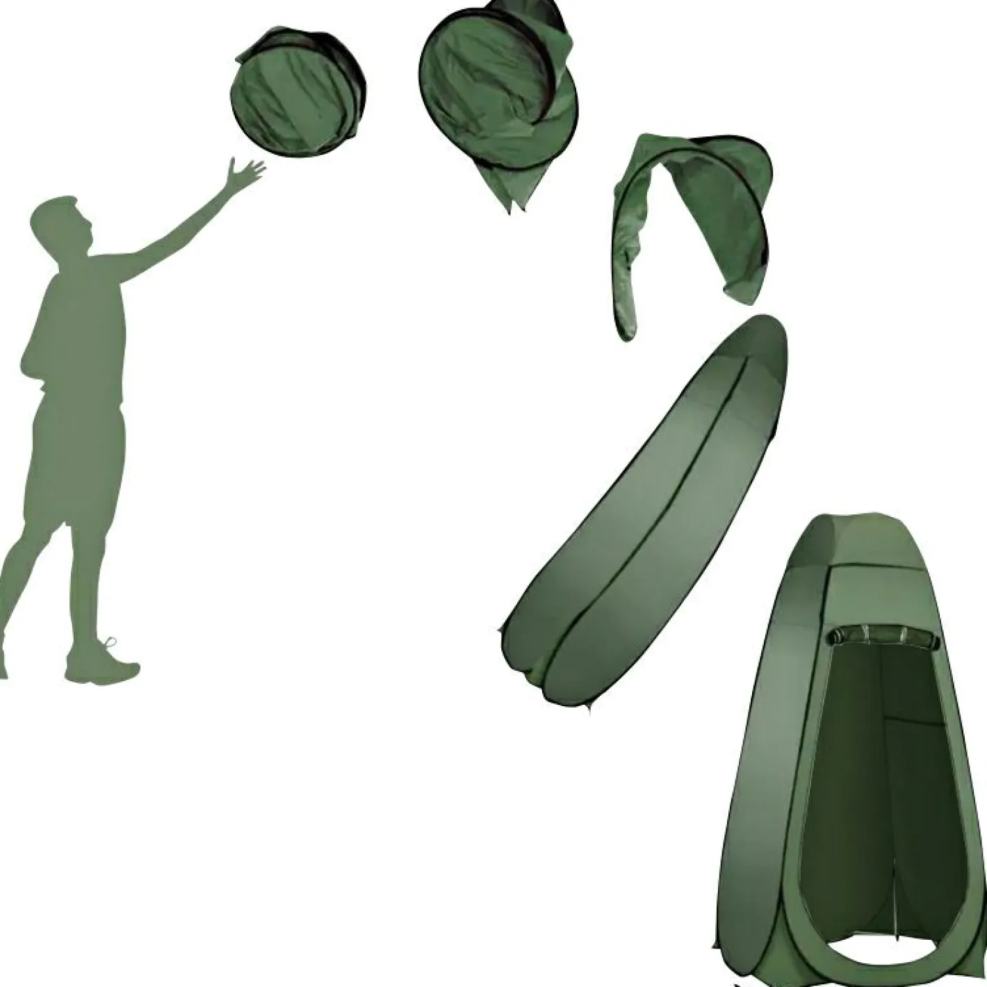 Online Kogha Wetterschutz-/Toilettenzelt