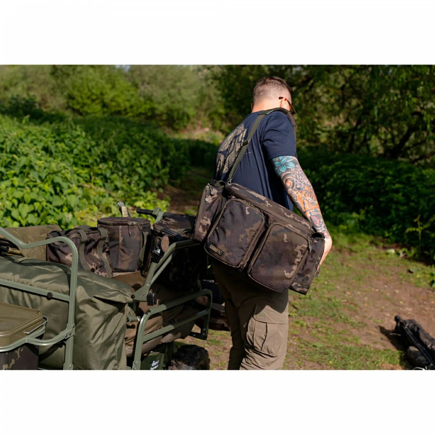 Hot Korda Compac Carryall Dark Kamo Large