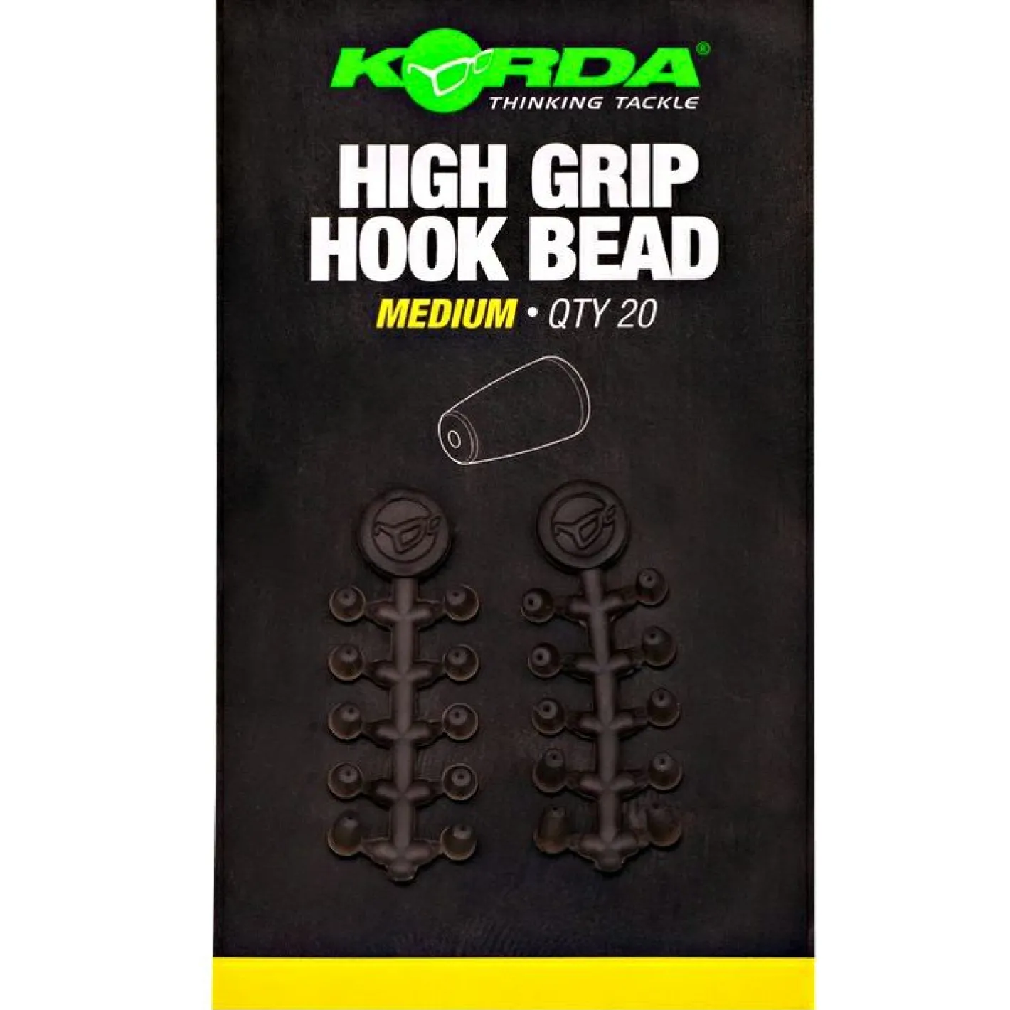 Korda Karpfenangeln-Zubehör<High Grip Hook Beads