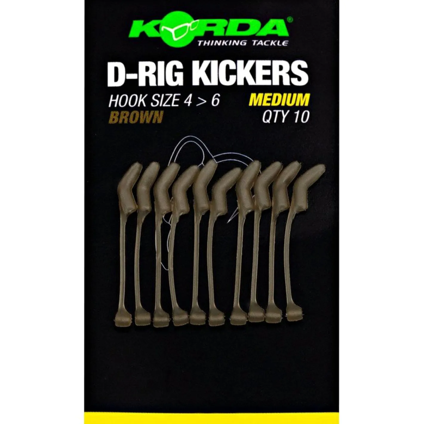 Korda Karpfenangeln-Zubehör<Kickers D Rig (Braun)