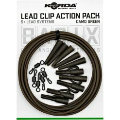Korda Angelvorfächer & Beifänger<Lead Clip Action Pack