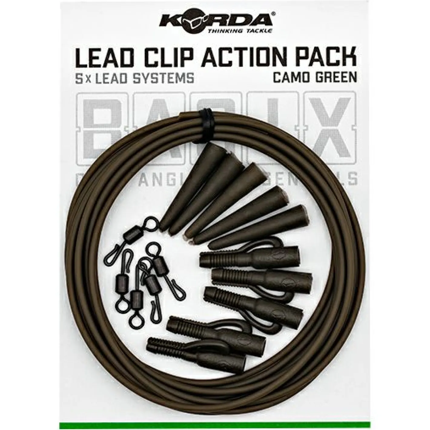 Korda Angelvorfächer & Beifänger<Lead Clip Action Pack