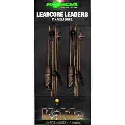 Korda Karpfenangeln-Zubehör<Leadcore Leader Heli-Saf, Gravel