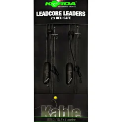 Korda Karpfenangeln-Zubehör<Leadcore Leader Heli-Saf, Gravel