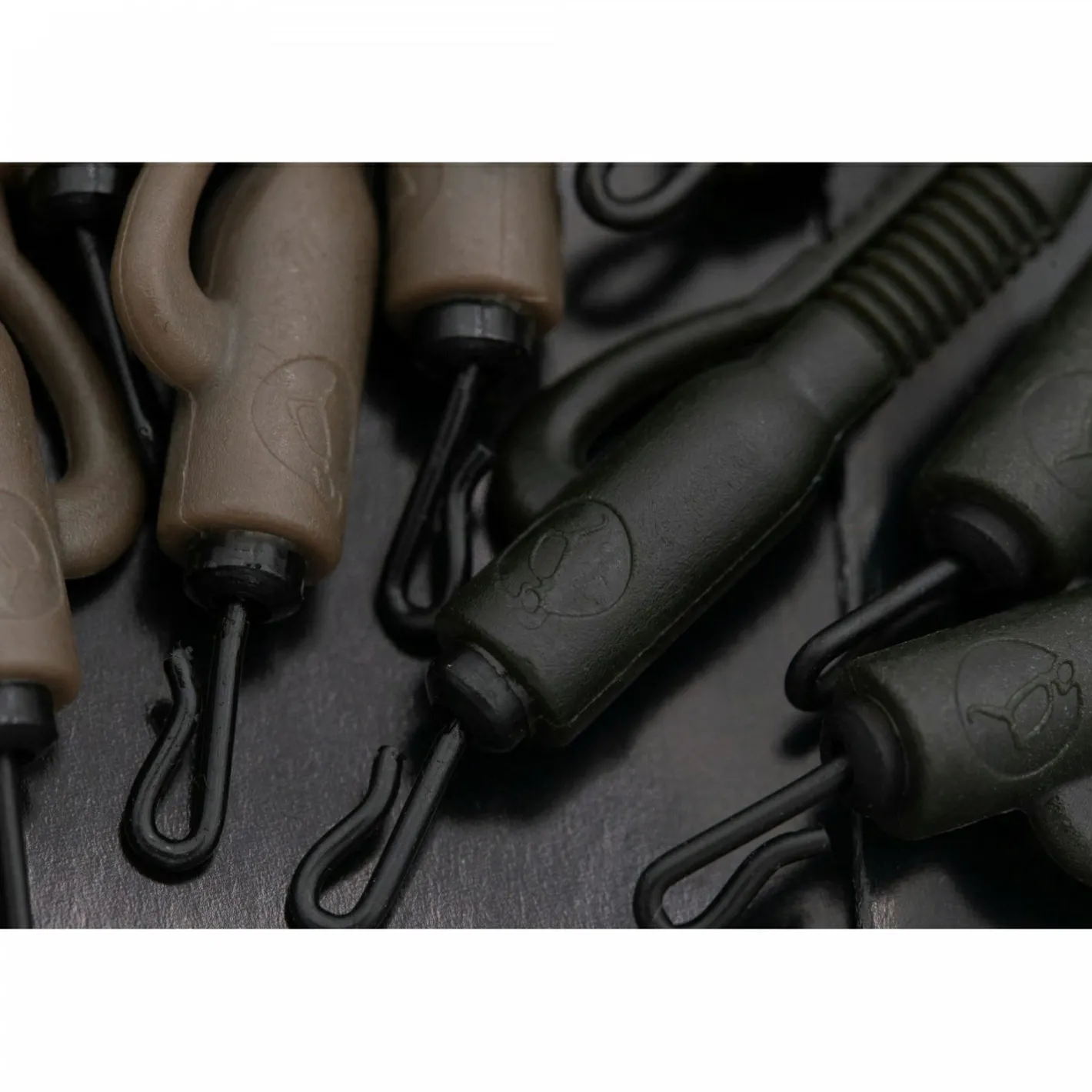 Korda QC Hybrid Lead Clips (Weed/Sillt)