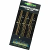 Korda Angelvorfächer & Beifänger|Karpfenangeln-Zubehör<Ring Swivel Leadcore Leader (kiesbraun)