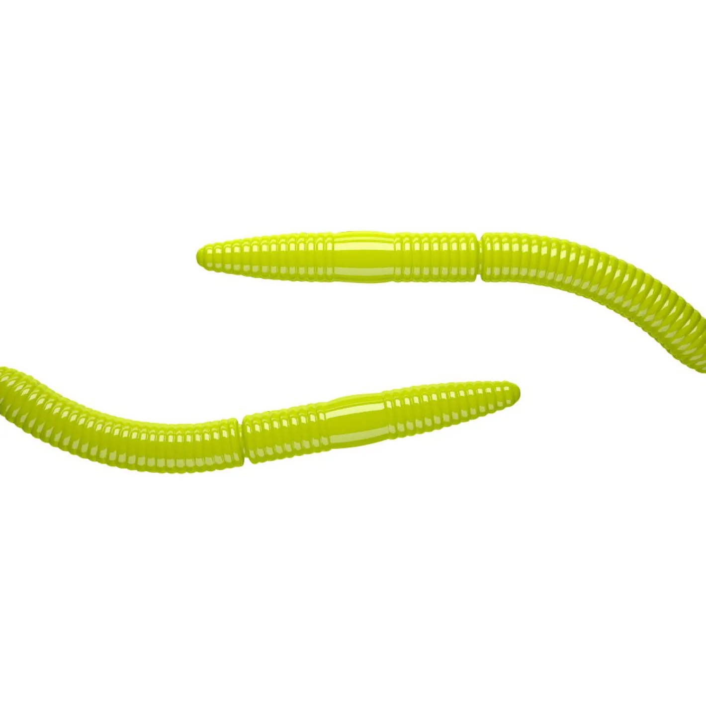 Libra Lures Raubfischangeln Kunstköder|Gummiköder ·Gummimaden & Gummiwürmer<Fatty D´Worm (Hot Yellow)
