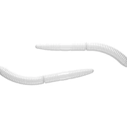 Libra Lures Raubfischangeln Kunstköder|Gummiköder ·Gummimaden & Gummiwürmer<Fatty D´Worm (White)