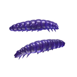Best Libra Lures Larva Kunstköder (purple white glitter)