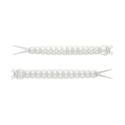 Libra Lures Forellen-Kunstköder<Slight Worm Kunstköder (silver pearl)